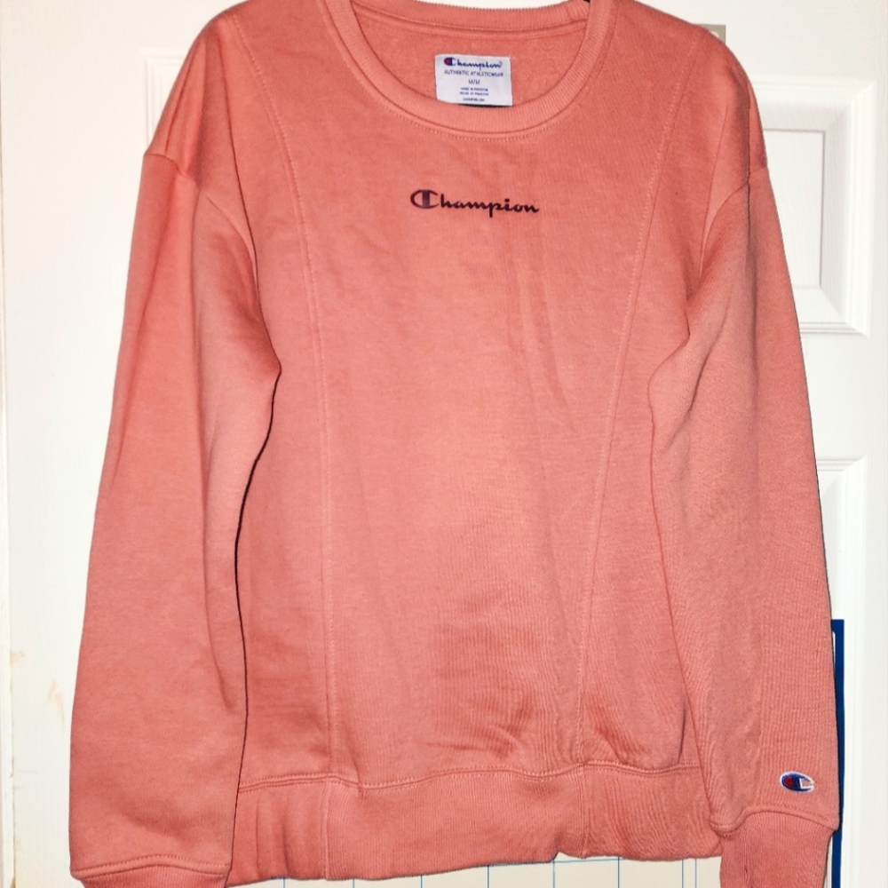 Champion mauve crew neck sweater
